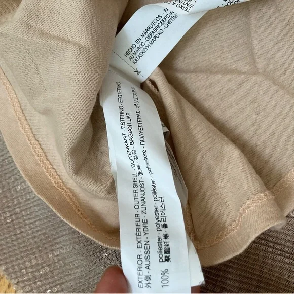 Zara Sparkling Sequin Skirt in rose gold - Picture 5 of 5